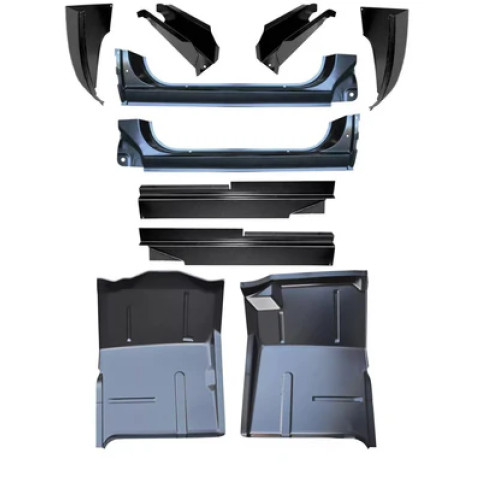 1973 - 1987 Chevrolet Silverado GMC Sierra Inner Outer Rocker Panels Cab Corners Floor Pans and Mount Set